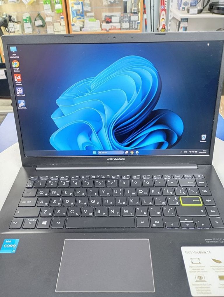 Купить Asus 14/core i3-1115g4 ddr4/8gb ddr4/ssd 256 gb/*інтегрована Б/У