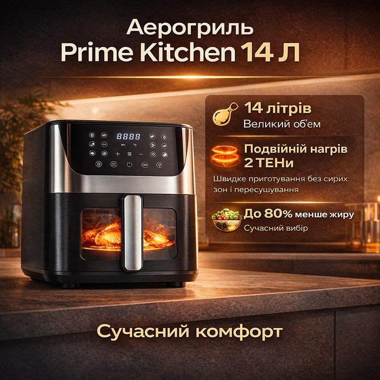 Prime Kitchen AF1012DT, 14 л Код:null. Изображение 4