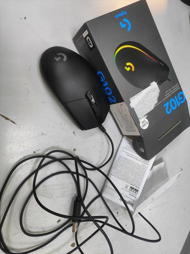 Дешево Logitech g102 lightsync з ломбарду
