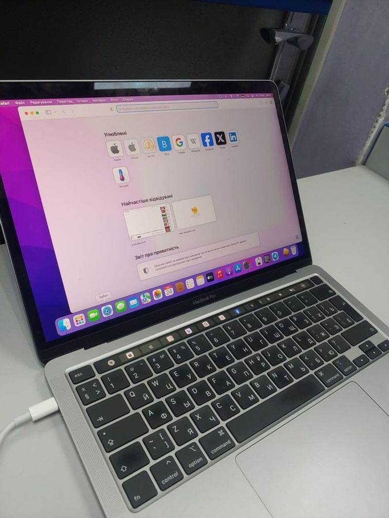 Apple macbook pro a2251 13,3"/ core i5 2,0ghz/ram16gb/ssd500gb/intel iris graphics Код:01-200903093. Зображення 5