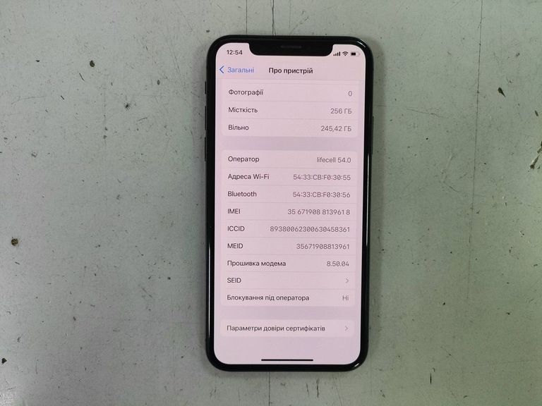 Apple iphone x 256gb Код:01-200923404. Зображення 8