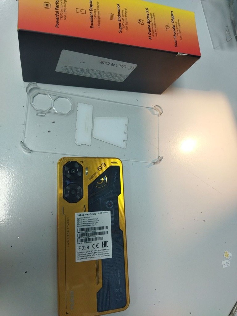 Купить Zte Nubia Neo 3 5G 8/256GB Shadow Black Б/У