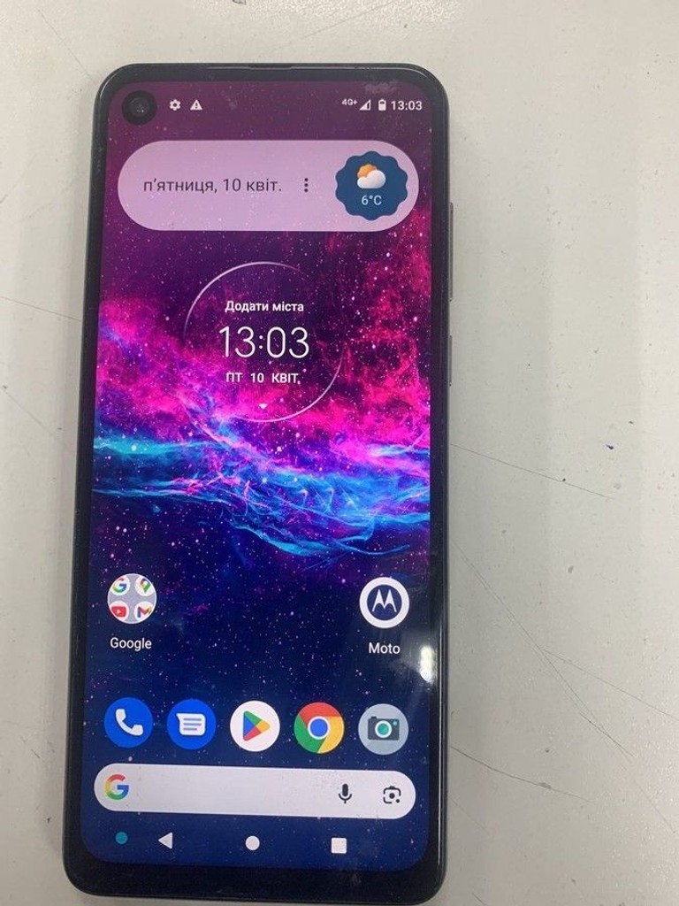 Оголошення Motorola One Action 4/128GB XT2013-2 White Б/У