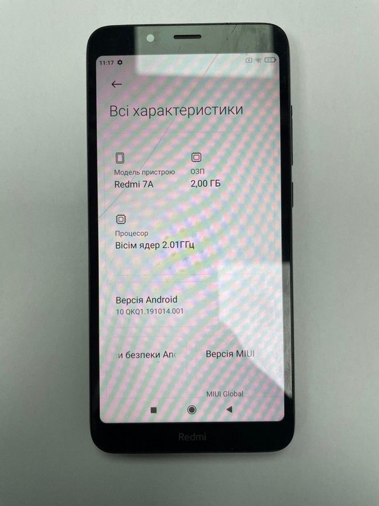 Купити Xiaomi Redmi 7a 2/32GB Black Б/У
