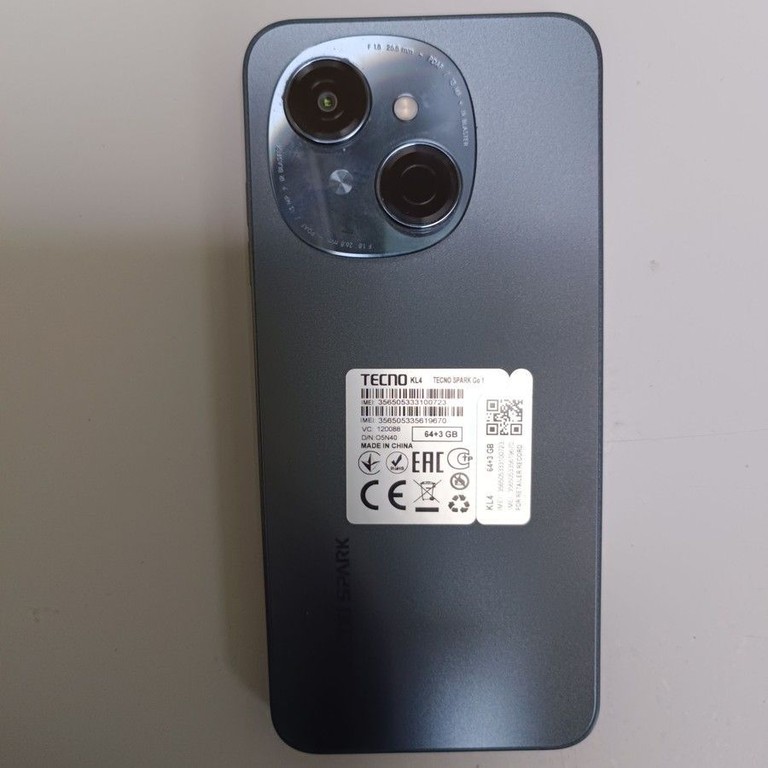 Оголошення Tecno spark go 1 kl4 3/64gb Б/У