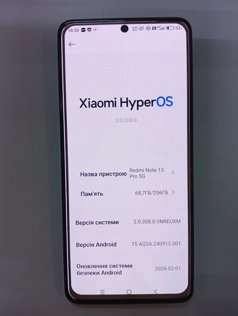 Купити Xiaomi redmi note 13 pro 5g 8/256gb Б/У