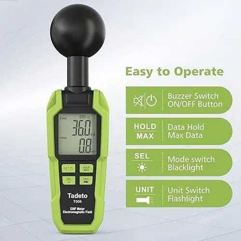 Tadeto EMF Meter T008 Код:null. Изображение 11