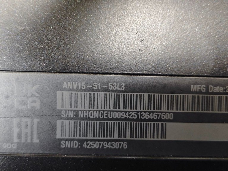 Дешиво Acer 15/core i5-13420h ddr5/16gb ddr5/ssd 480 gb/*інтегрована с ломбарда