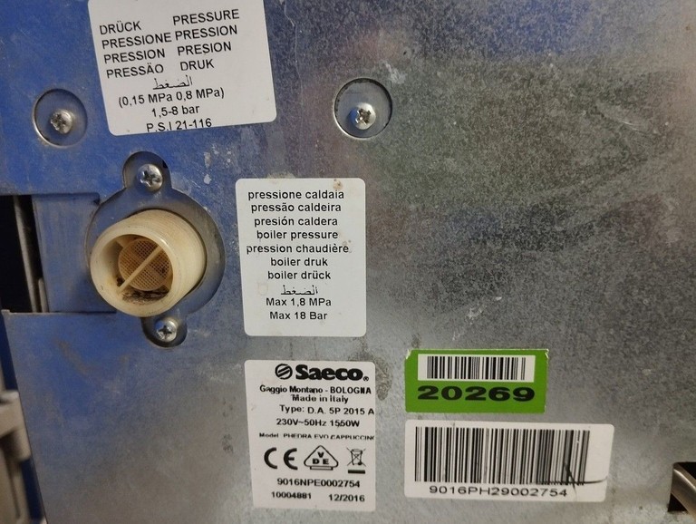Saeco Phedra EVO Cappuccino Код:01-201041898. Зображення 5