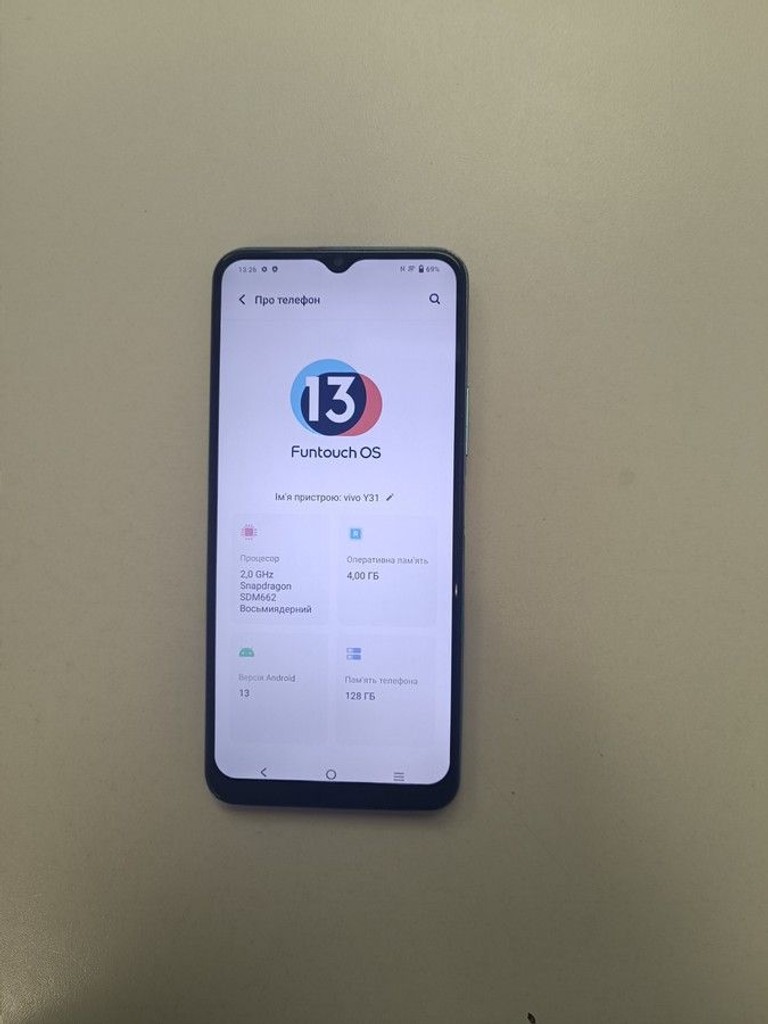Дешево Vivo y31 4/128gb з ломбарду