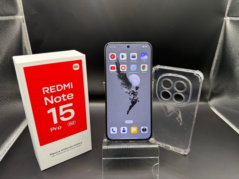 Купить Xiaomi Redmi Note 15 Pro 5G 8/256GB Glacier Blue Б/У