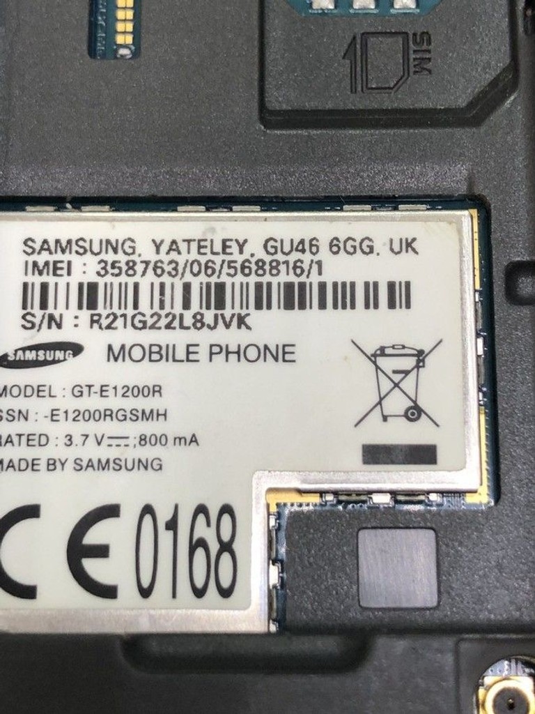 Купити Samsung GT-E1200i Б/У