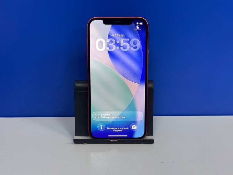 Объявление Apple iPhone 12 128GB (PRODUCT)RED Б/У