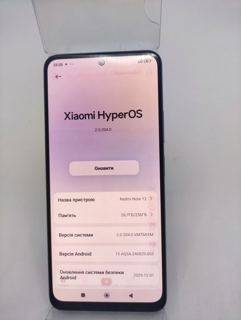Дешиво Xiaomi redmi note 12 8/256gb с ломбарда