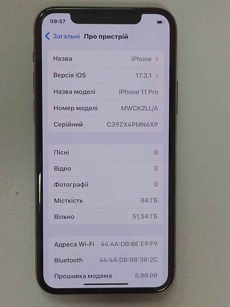 Оголошення Apple Iphone 11 pro Б/У