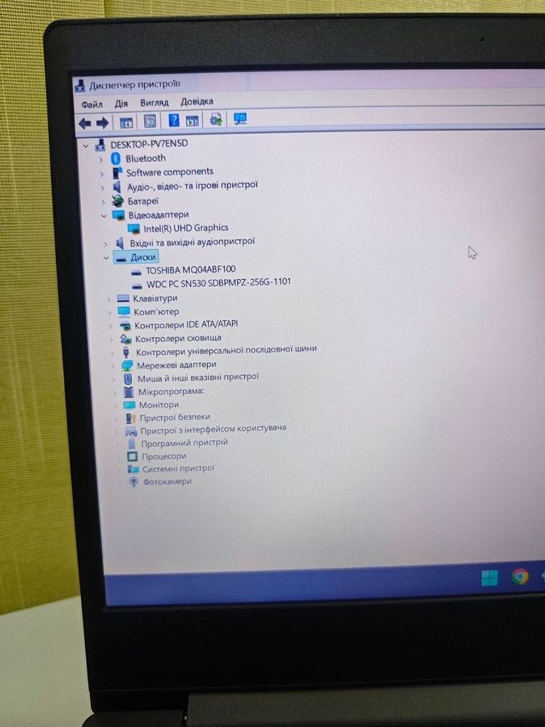 Оголошення Lenovo єкр. 14/ core i5-1035g1 1,0ghz/ ram 8gb/ ssd 256gb/ hdd 1000gb/ uhd g1 Б/У