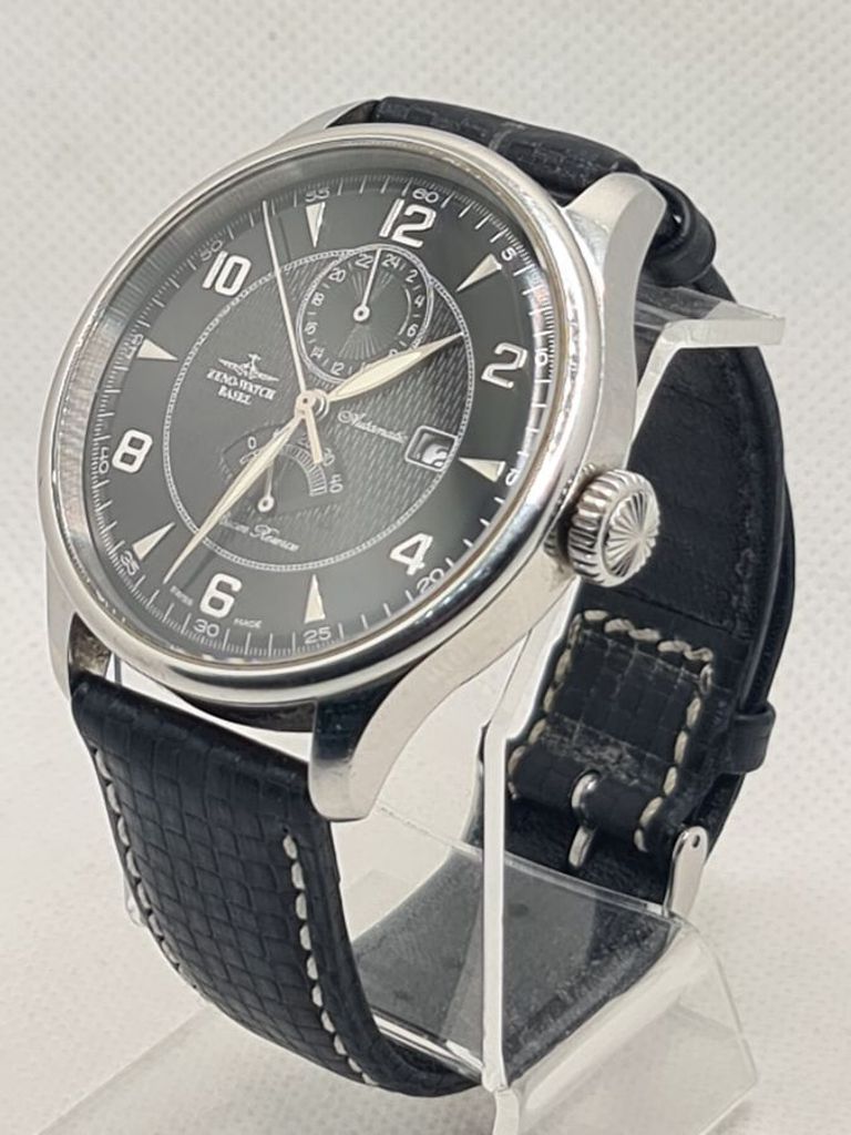 Оголошення Zeno-Watch Basel X-Large Pilot Chrono Power Reserve P557TVDPR-f2 Б/У