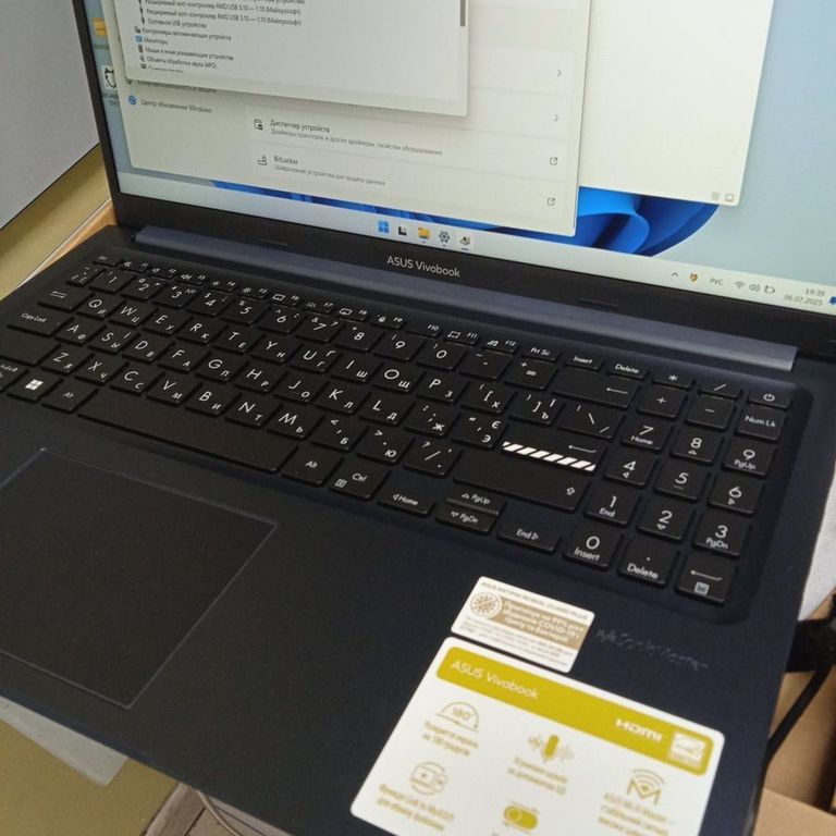 Дешево Asus 15/ryzen 5 7530u ddr4/16gb ddr4/hdd *відсутній/ssd 512 gb/*інтегрована з ломбарду