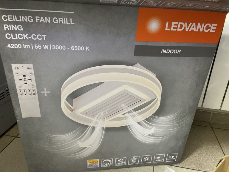 Купити Ledvance ceiling fan grill 4200lm | 55w| 3000-6500k Б/У