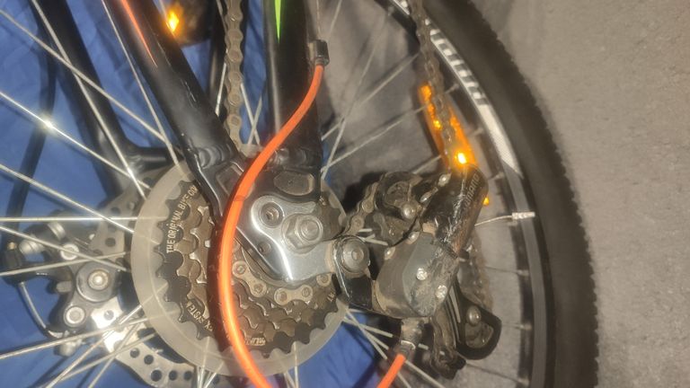 Avanti Sprinter 27,5" 2021 / рама 19" черный/серый/зеленый Код:null. Изображение 7