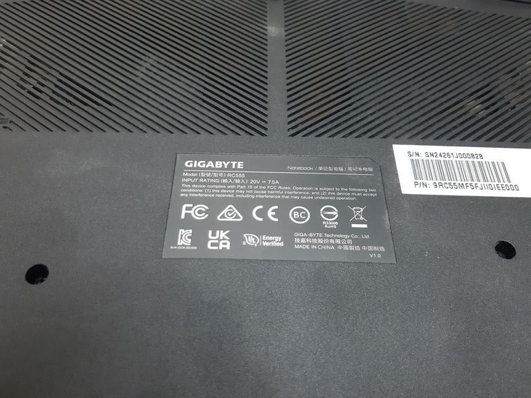 Gigabyte 15/core i7-13620h ddr5/16gb ddr4/hdd *відсутній/ssd 240 gb/geforce rtx4050 6gb Код:01-200781958. Изображение 7