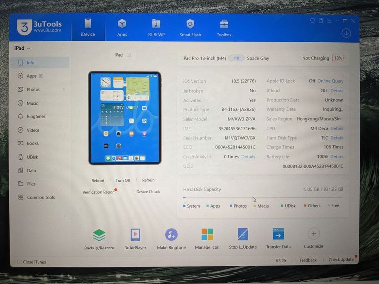Apple iPad Pro 13 2024 Wi-Fi + Cellular 512GB Space Black (MVXU3) Код:null. Изображение 6