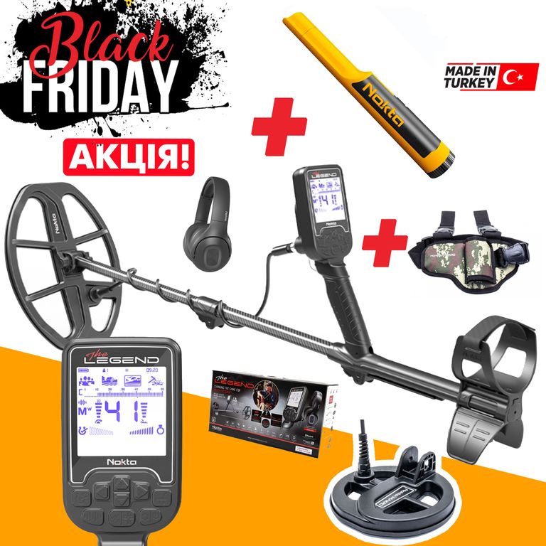 Купити Nokta Makro Legend WHP PRO PACK Б/У