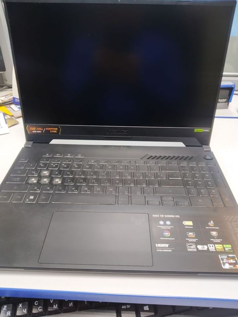Купить Asus 15/ryzen 7 7435hs ddr5/16gb ddr5/hdd *відсутній/ssd 512 gb/geforce rtx4050 6gb Б/У