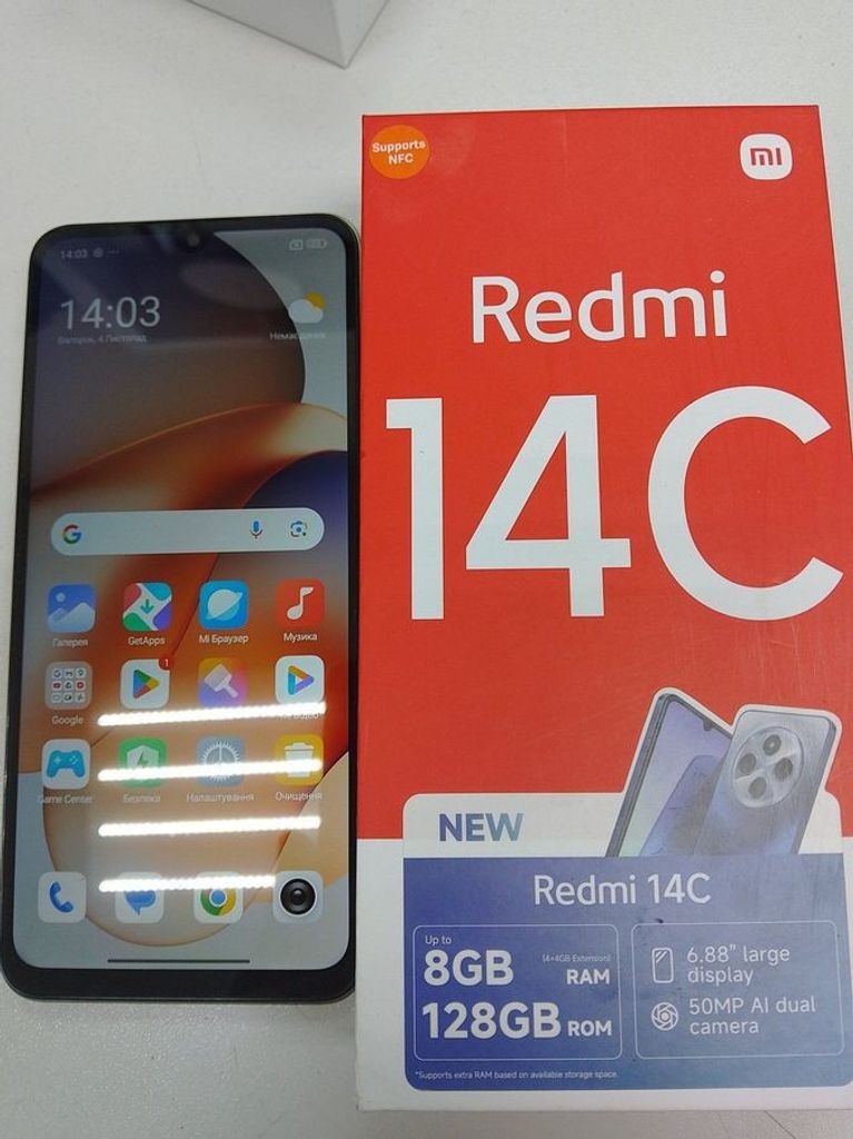 Купить Xiaomi redmi 14c 8/128gb Б/У