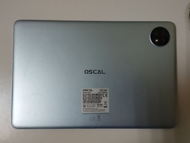 Розпродаж Blackview Oscal Pad 7 4/128GB Dual Sim Tide Blue, продавець Техноскарб