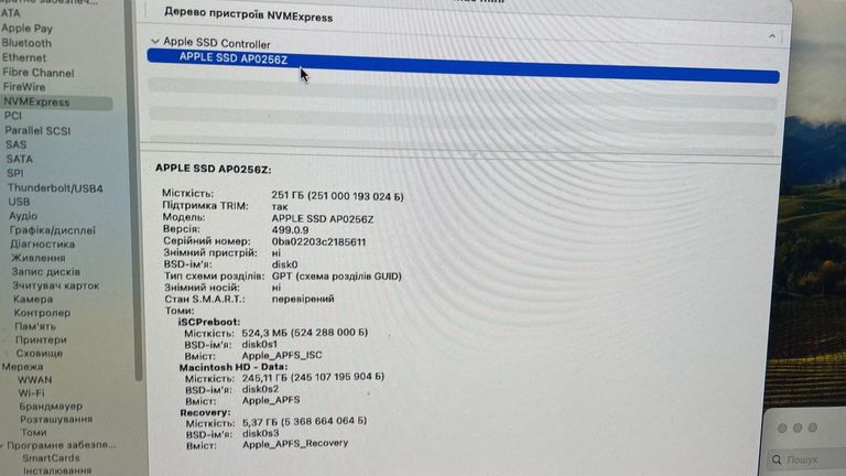 Apple mac mini a2686 mmfj3 m2/8core/ram 8gb/ssd256gb Код:01-200627103. Изображение 6