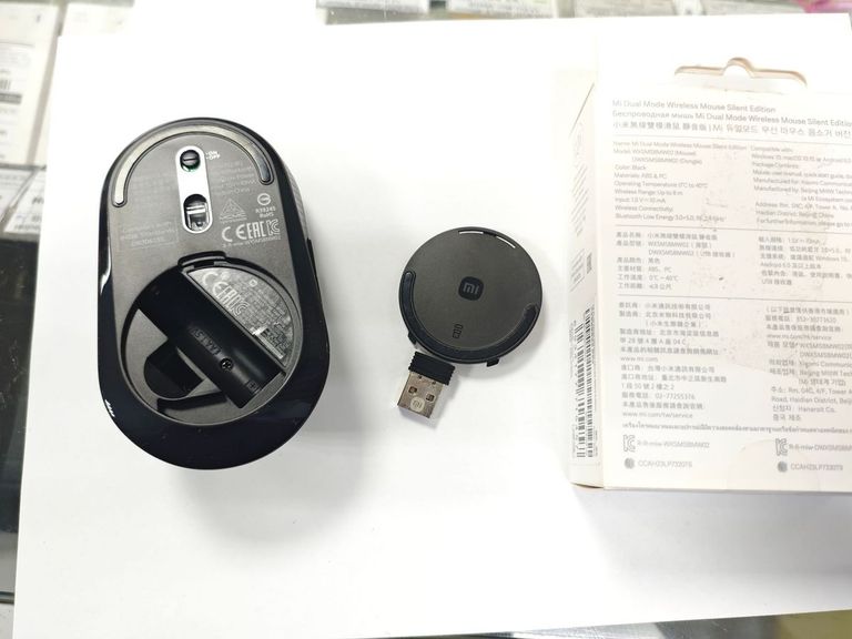 Объявление Xiaomi mi dual mode wireless mouse silent edition Б/У