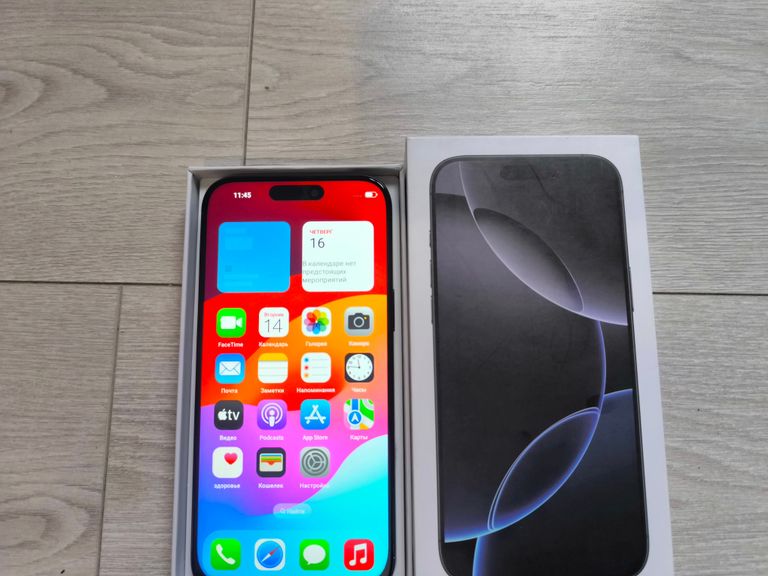 Объявление Apple iPhone 16 Pro Max 512GB Black Titanium (MYX03) Б/У