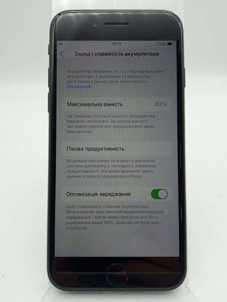 Оголошення Apple iPhone SE 2020 64GB Black Slim Box (MHGP3) Б/У