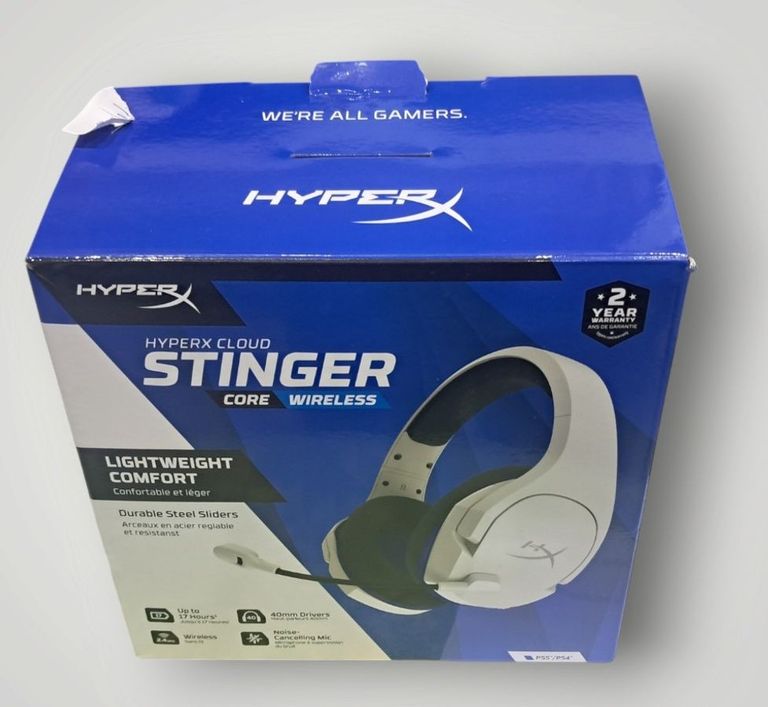 Оголошення Hyperx cloud stinger core wireless gaming headset for playstation Б/У