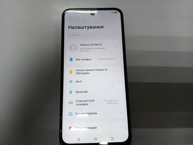 Оголошення Tecno spark go 1 kl4 3/128gb Б/У