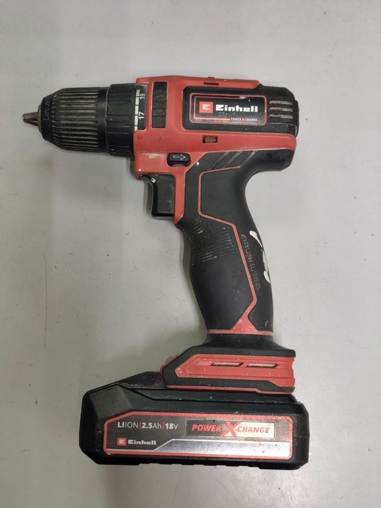 Einhell te-cd 18/40 li bl 1акб 2,5ah + зп Код:01-200888722. Изображение 5