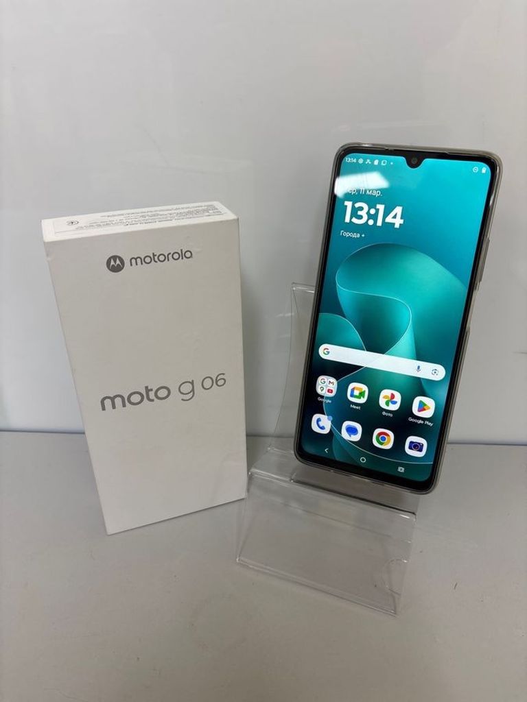 Купить Motorola moto g06 4g 4/64gb tendril Б/У