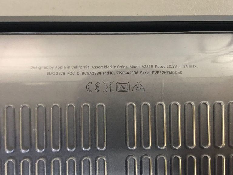 Apple a2338 macbook pro 13,3" m1 8-gpu/ ram8gb/ ssd256gb/ retina, truetone, touch bar Код:01-200912874. Зображення 10