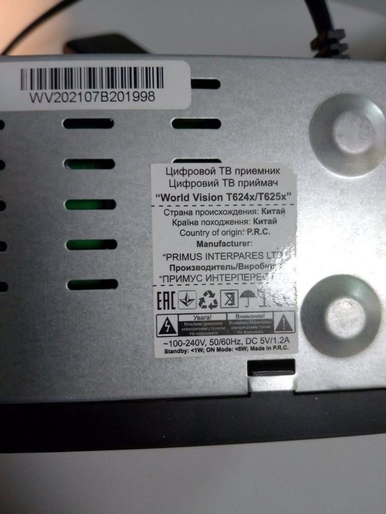 Дешиво World vision T624A с ломбарда