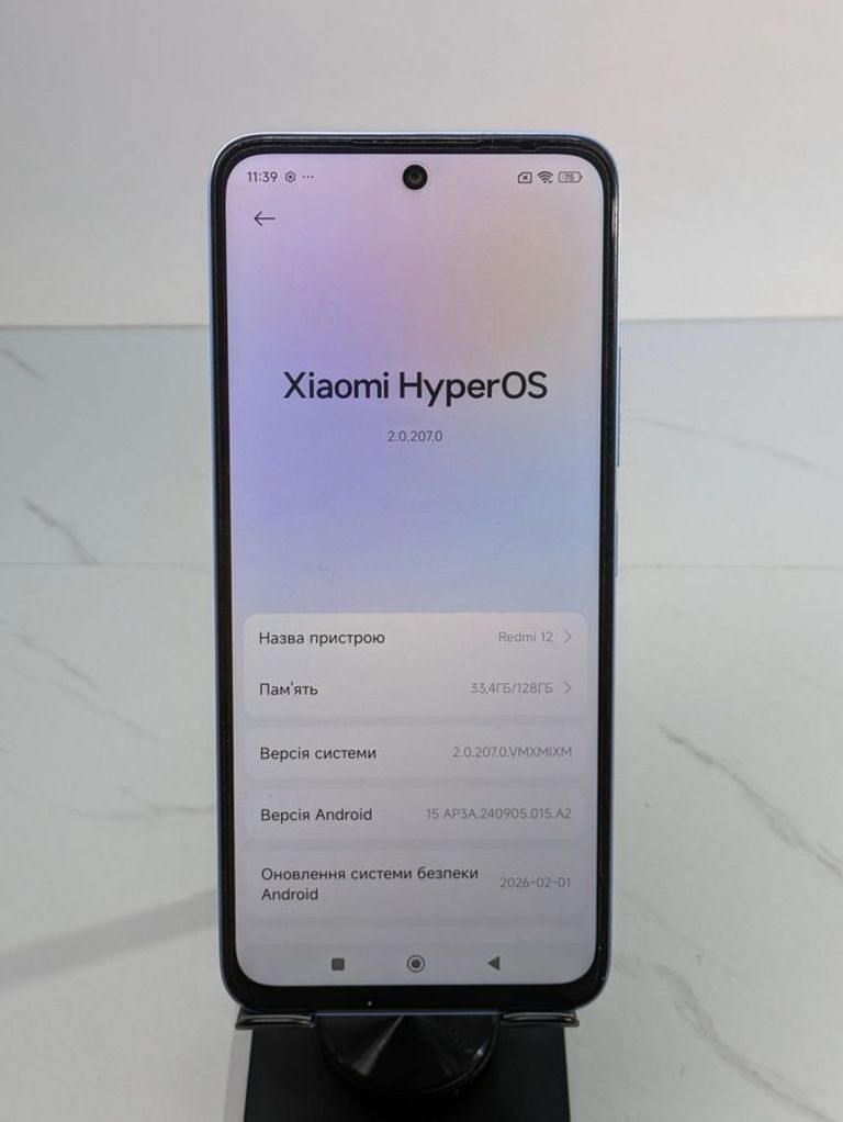 Оголошення Xiaomi redmi 12 4/128gb Б/У