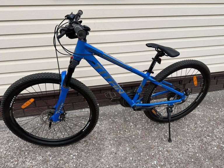 Объявление Titan First 24" 2021 / рама 12" синий (24TWA21-003576) Б/У