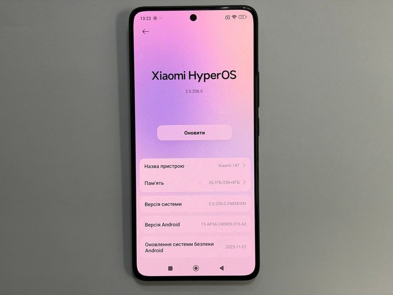 Оголошення Xiaomi 14t 12/256gb Б/У