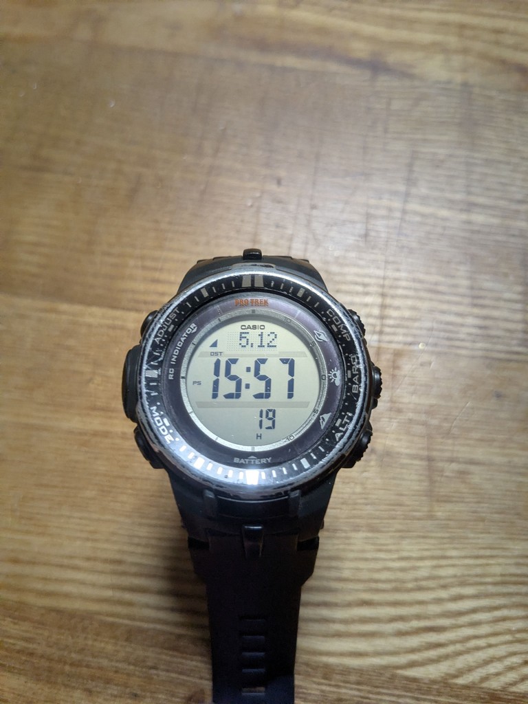 Купить Casio Pro Trek PRW-3000-1AER Б/У