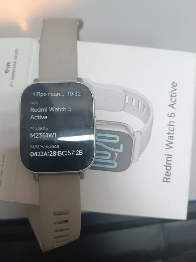 Оголошення Xiaomi redmi watch 5 active Б/У