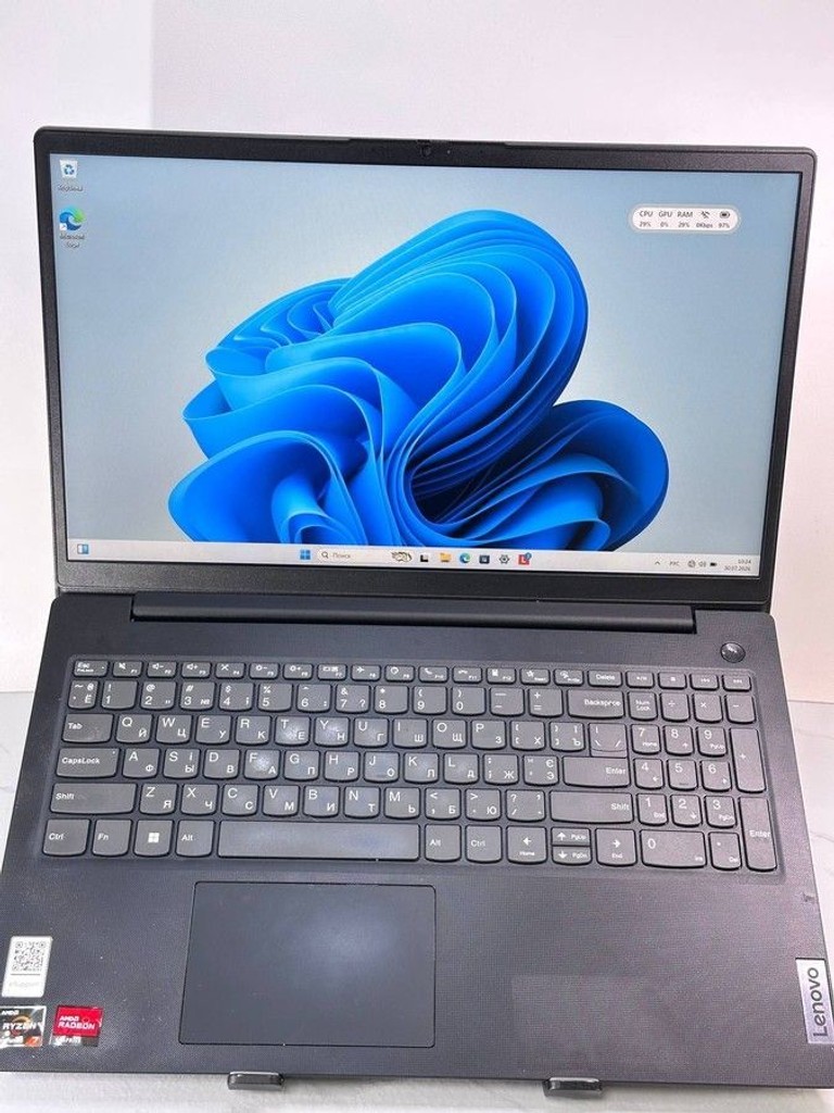 Купить Lenovo 15/ryzen 7 5825u ddr4/16gb ddr4/hdd *відсутній/ssd 512 gb/*інтегрована Б/У