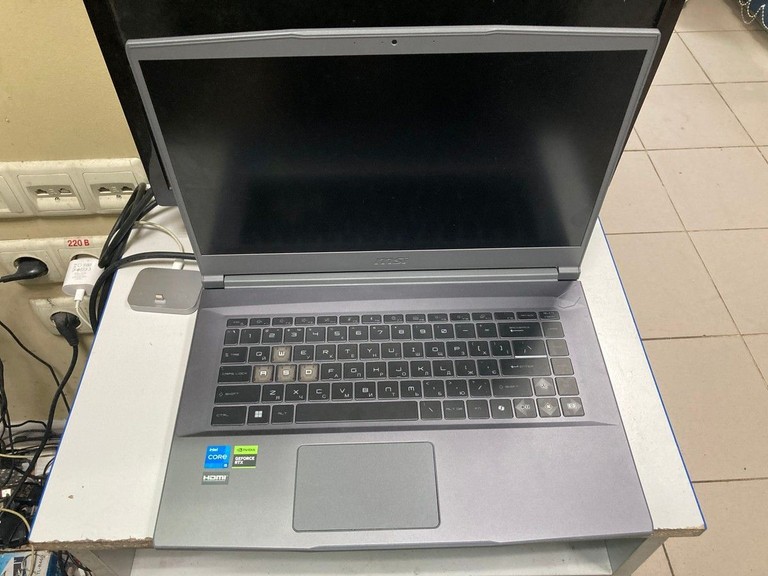 Оголошення Msi 15/core i5-13420h ddr5/16gb ddr5/hdd *відсутній/ssd 512 gb/geforce rtx4050 6gb Б/У