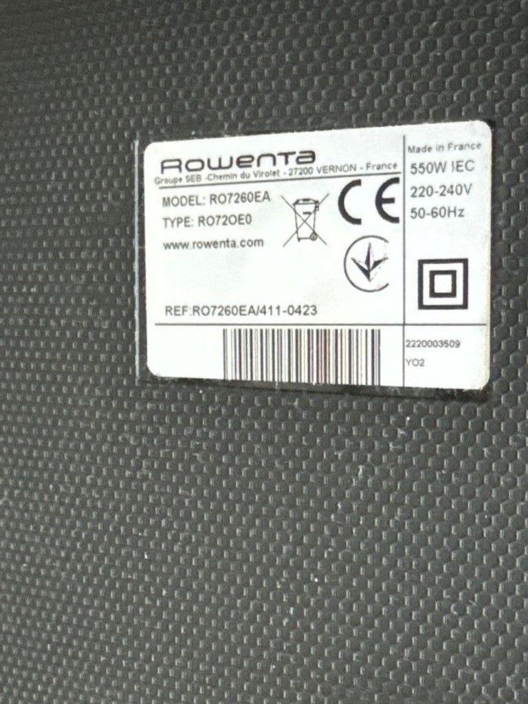 Оголошення Rowenta ro 7260ea Б/У