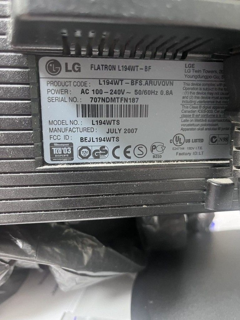 Дешево Lg l194wts з ломбарду