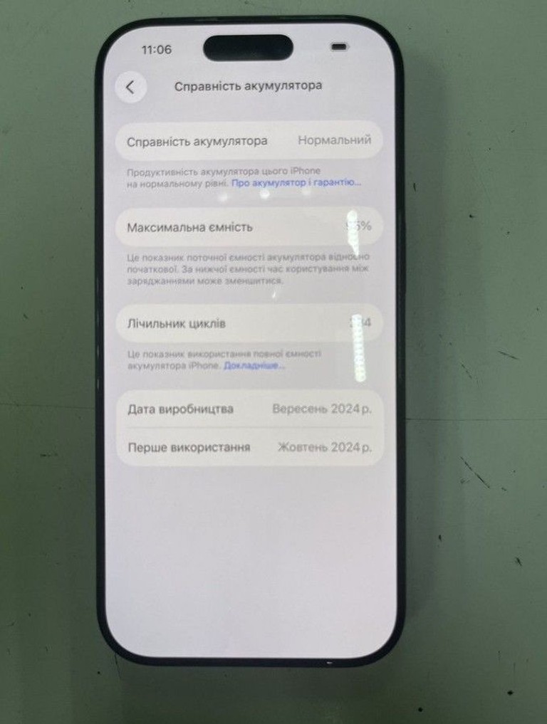 Оголошення Apple iPhone 16 Pro 128GB eSIM Desert Titanium (MYMC3) Б/У